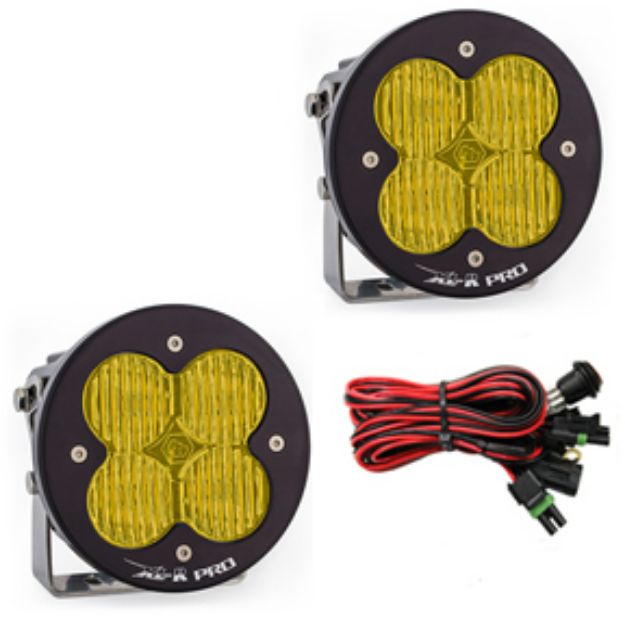 Picture of LED Light Pods Amber Lens Spot Pair XL R Pro Baja Designs