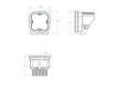 Picture of LED Light Pods Wide Cornering Pattern Pair Squadron Pro Series Baja Designs