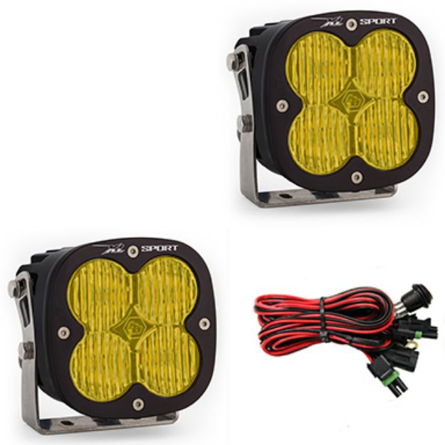 Picture of LED Light Pods Amber Lens Pair XL Sport Series Baja Designs