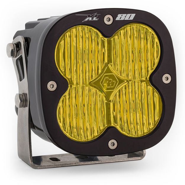 Picture of LED Light Pods Amber Lens Spot Pair XL80 Baja Designs