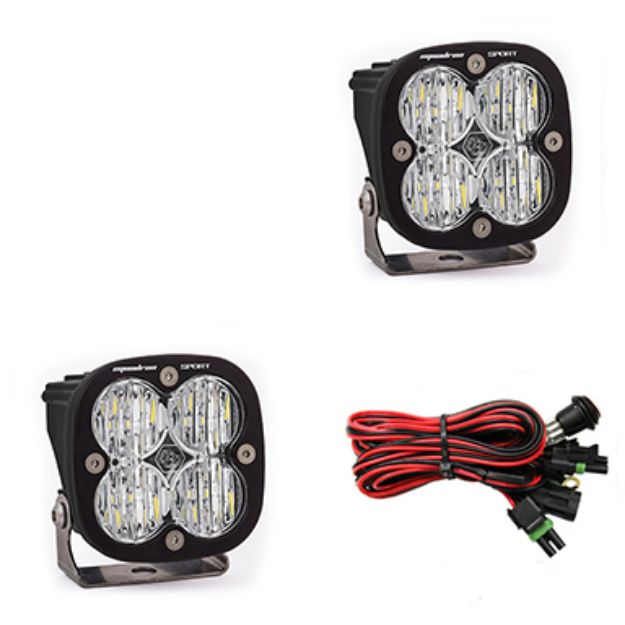 Picture of LED Light Pods Clear Lens Pair Squadron Sport Baja Designs