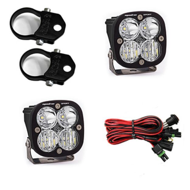 Picture of Polaris LED Light Pods 1.75 Inch Harness Kit Squadron Sport Baja Designs