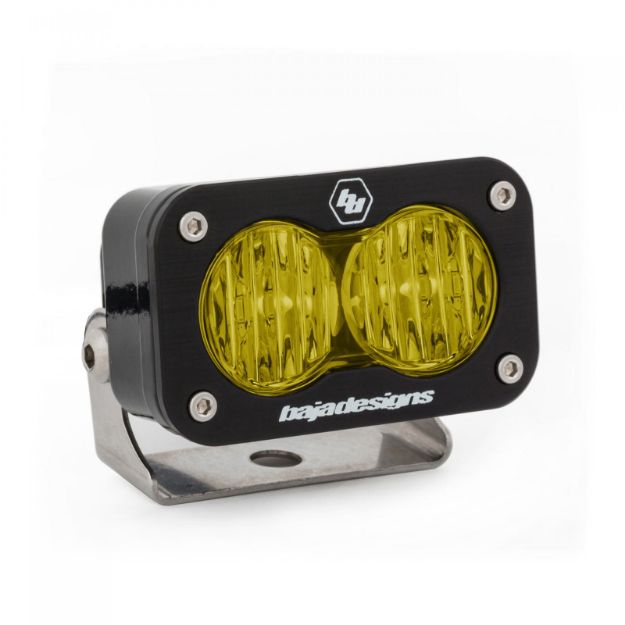 Picture of LED Light Wide Cornering Pattern Amber S2 Pro Baja Designs