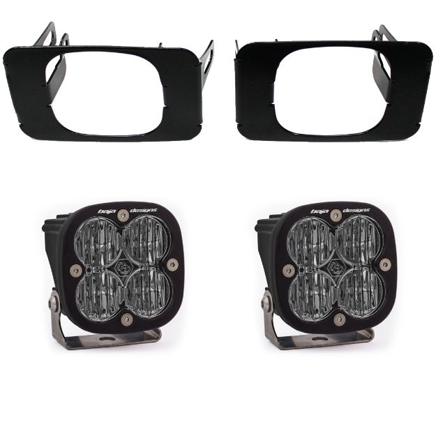 Picture of Super Duty Fog Lights SAE Fog Pocket Kit 17-18 Super Duty 15-18 F-150 Baja Designs