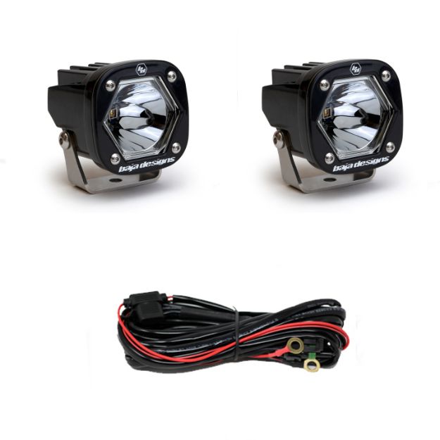 Picture of LED Light Pods S1 Pair LED Flush Mount Backup Kit Baja Designs