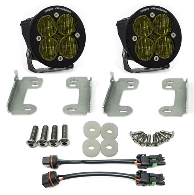 Picture of Jeep JL Fog Pocket Kit For 18-20 Wrangler JL Sahara Squadron SAE FPK Baja Designs