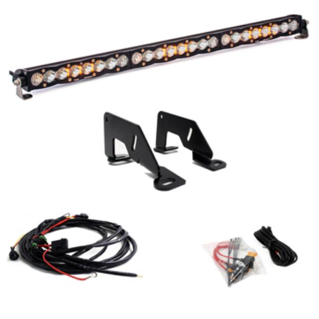 Picture of Polaris RZR Pro XP Roof Bar Light Kit 30 Inch S8 Baja Designs
