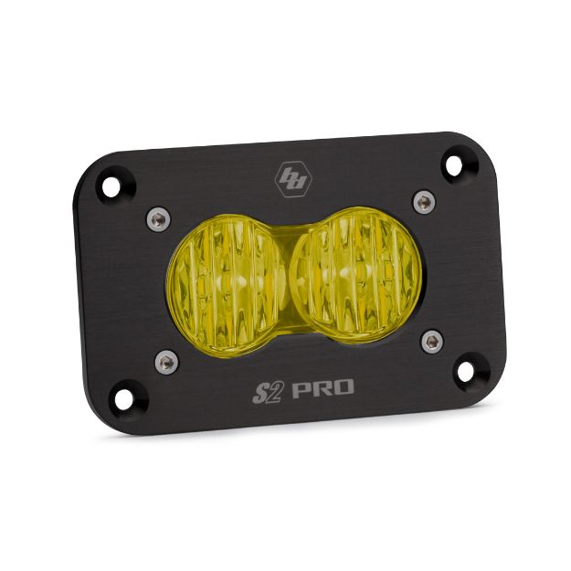 Picture of LED Wide Cornering Amber Flush Mount S2 Pro Baja Designs