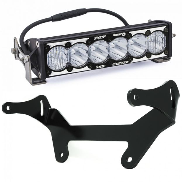 Picture of Can-Am, Maverick X3, OnX6+ Shock Mount Kit, OnX6 Hybrid 10 Inch Baja Designs