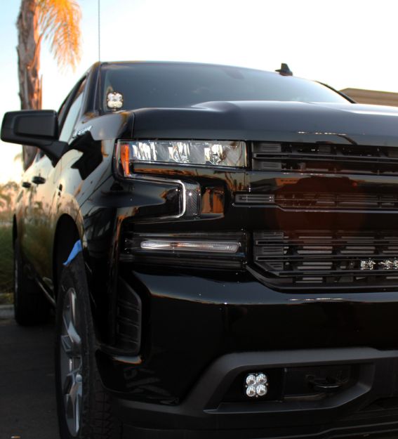 Picture of Silverado Fog Pocket for 19-Up Silverado 1500/2500/2500 HD FPK SAE Baja Designs
