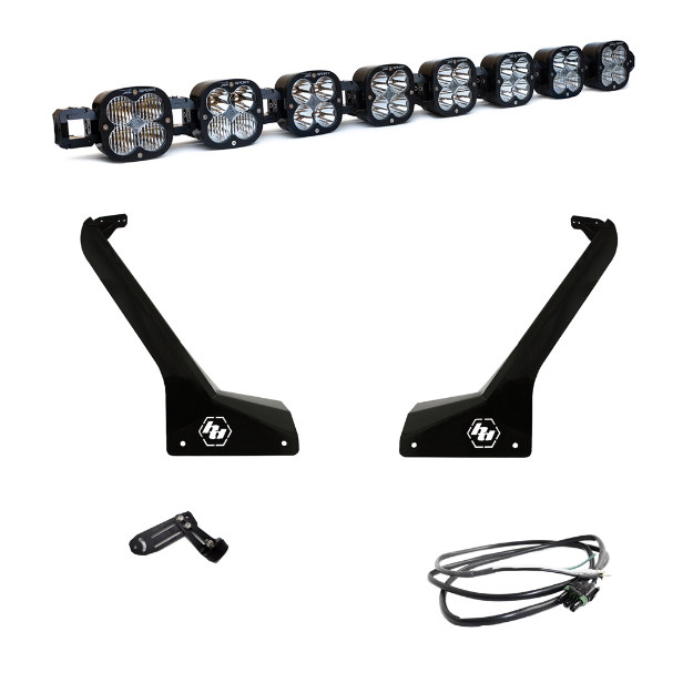 Picture of Jeep JL/JT Roof Bar LED Light Kit 8 XL Linkable Baja Designs