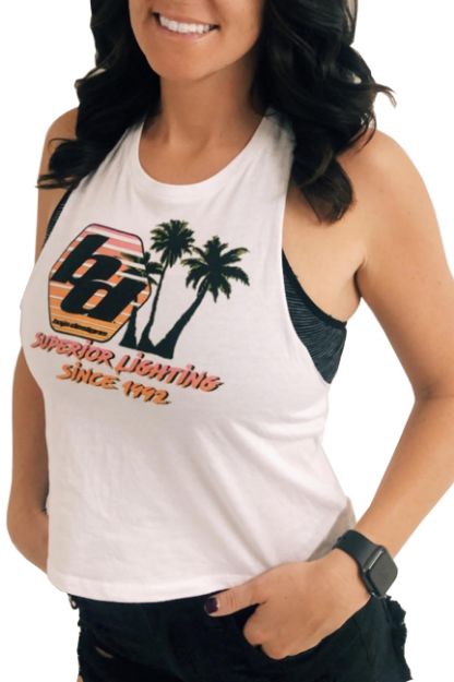 Picture of Shirt Superior 90's Quality BD Ladies White Baja Designs