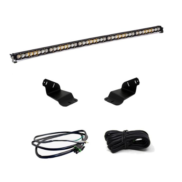 Picture of Bronco Roof Light Bar Kit 21-Up Ford Bronco 50 S8 w/Upfitter Baja Designs