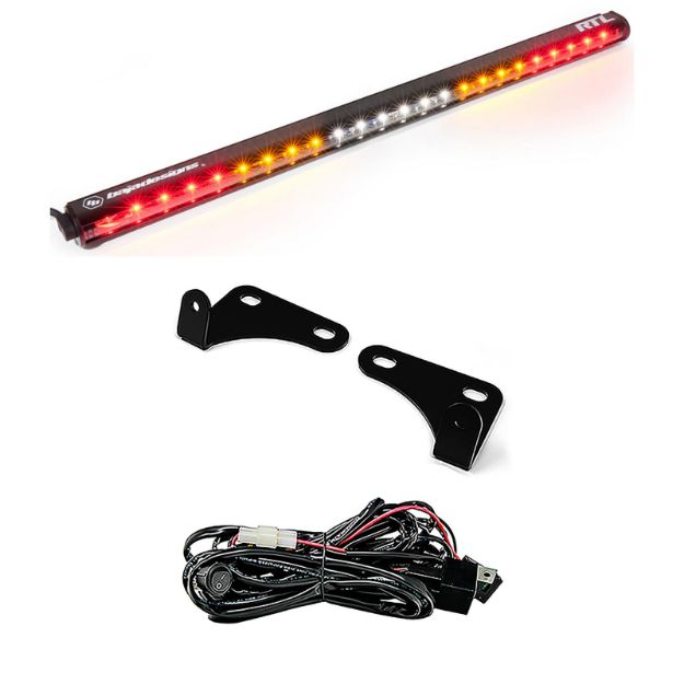 Picture of Polaris RZR 15-18 2 Seat 30 Inch RTL Rear Light Bar with Bracket Kit Baja Designs