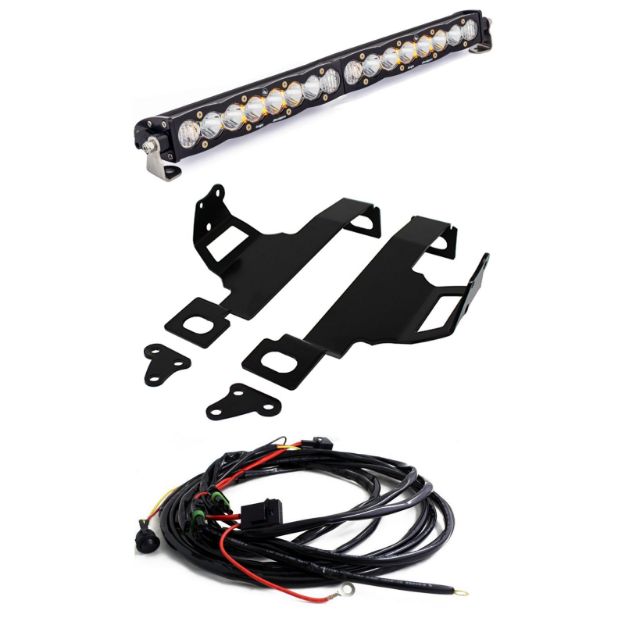 Picture of Ford Super Duty (11-16) S8 20 inch Front Bumper Kit Baja Designs