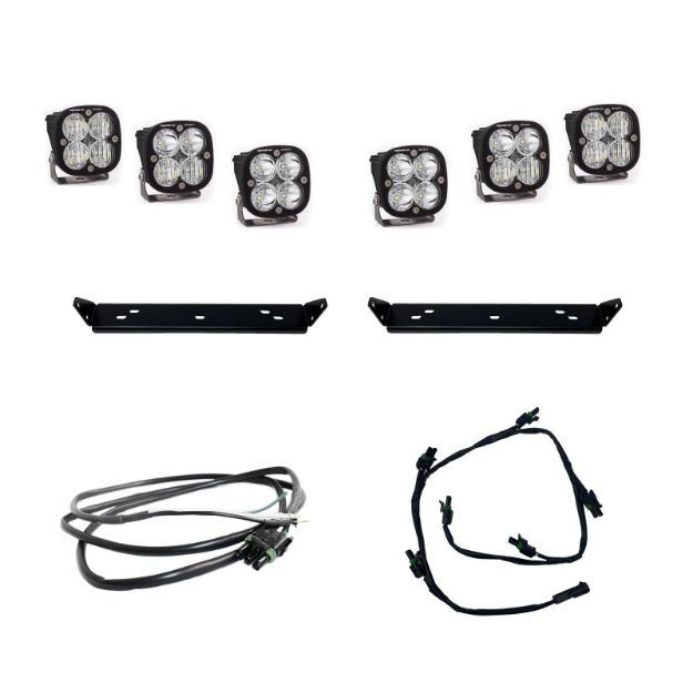 Picture of Squadron Sport Behind Grill Kit fits 21-On Ford Raptor Baja Designs