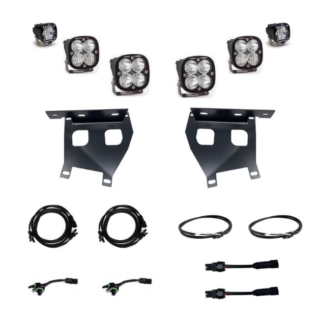 Picture of Aftermarket Fog Pocket Unlimited Kit Fits 21-On Ford Raptor Baja Designs