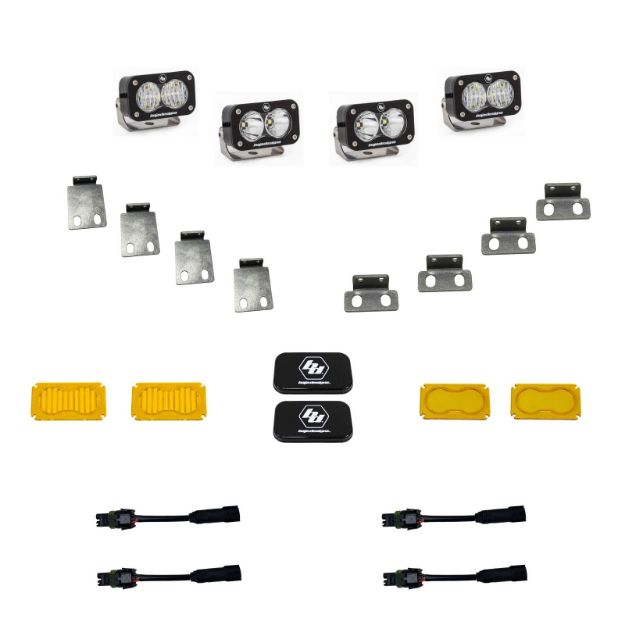 Picture of S2 Pro Fog Pocket Kit Fits 21-On Ford Raptor Baja Designs