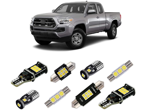 Picture of 16-21 Tacoma 9-Piece Interior LED Light Kit Cali Raised LED