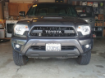 Picture of 12-15 Toyota Tacoma Faux PRO Grille Black ABS Cali Raised LED