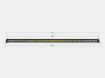Picture of 42 Inch Slim Single Row LED Bar Cali Raised LED