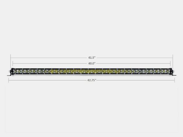 Picture of 42 Inch Slim Single Row LED Bar Cali Raised LED