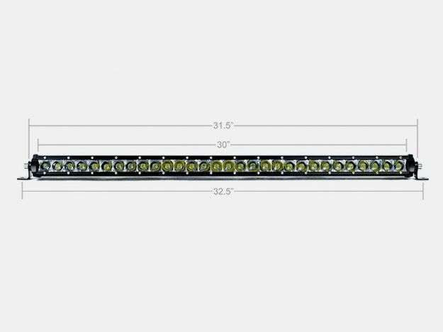 Picture of 32 Inch Slim Single Row LED Bar Cali Raised LED