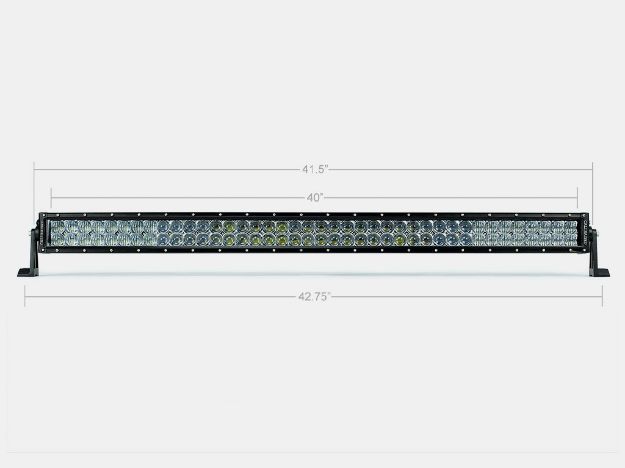 Picture of 42 Inch Dual Row Straight 5D Optic OSRAM LED Bar Combo Cali Raised LED