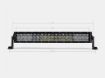 Picture of 22 Inch Dual Row 5D Optic OSRAM LED Bar Combo Cali Raised LED