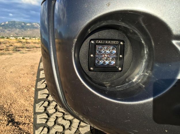 Picture of 05-11 Tacoma LED Fog Light Pod Replacements Brackets Kit 3X2 18W Pods Cali Raised LED
