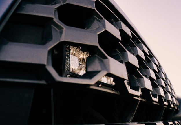 Picture of 16-21 Tacoma 32 Inch Upper Grille LED Light Bar Brackets Kit 5D Optic 32 inch OSRAM LED Bar Combo Beam Cali Raised LED