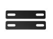 Picture of Ditch Light Bracket Extensions Black Semi Gloss Powdercoat Cali Raised LED