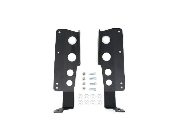 Picture of 14-21 Tundra 42 Inch Hidden Grille Curved LED Light Bar Mounting Brackets Cali Raised LED