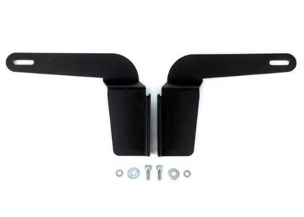 Picture of 03-09 4Runner 32 Inch Lower Bumper Flush LED Light Bar Mounting Brackets Cali Raised LED