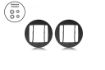 Picture of 05-11 Tacoma LED Fog Light Pod Replacement Mounting Brackets Cali Raised LED