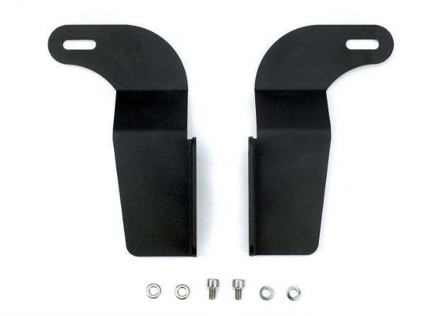 Picture of 05-15 Tacoma 32 Inch Lower Bumper Hidden LED Light Bar Mounting Brackets Cali Raised LED