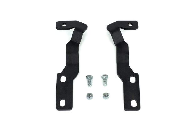 Picture of 16-21 Tacoma Low Profile Ditch Light Mounting Brackets Cali Raised LED