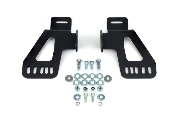 Picture of 16-21 Tacoma 32 Inch Upper Grille LED Light Bar Mounting Brackets Cali Raised LED