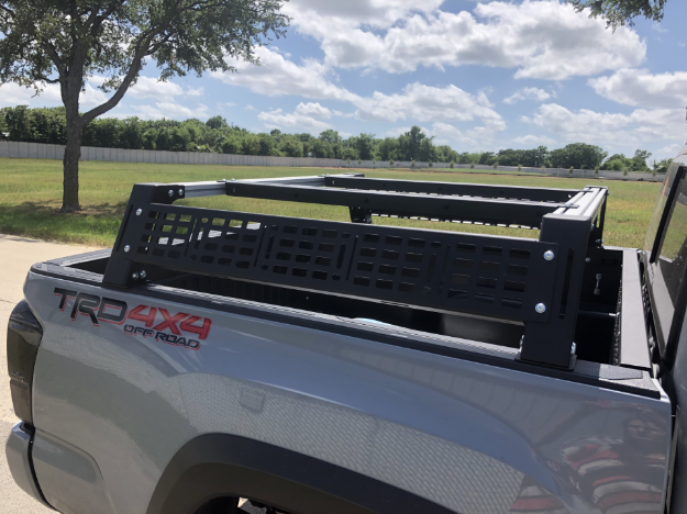 Picture of 05-21 Tacoma Overland Bed Rack Short Bed Rack Cali Raised LED