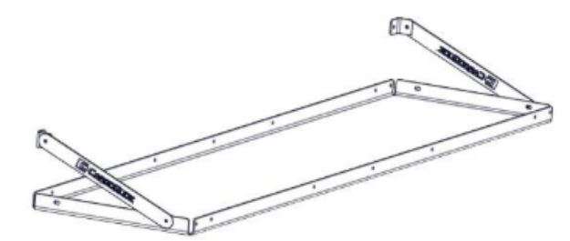 Picture of WallSlide Basic Wall Shelving 84L 13W