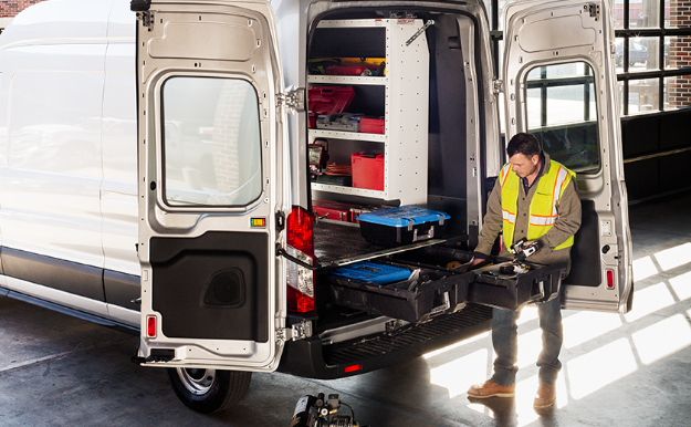 Picture of Cargo Van Storage System 92-14 Ford Econoline EXT 138 FT DECKED