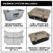 Picture of Truck Bed Organizer 21-Pres Ford F150 Aluminum 6 Ft 6 Inch w/ Pro Power Onboard DECKED