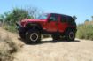 Picture of Jeep JK Hard Top Fast Back 07-18 Wrangler JK 4 Door Black W/Wiper 2 Piece DV8 Offroad