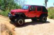 Picture of Jeep JK Hard Top Fast Back 07-18 Wrangler JK 4 Door Raw 2 Piece DV8 Offroad