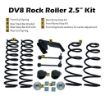Picture of Jeep JK Rock Roller 2.5 Inch Lift Kit 07-18 Wrangler JK w/Shock Extensions/Springs/ Brackets/ Spacers/ Bumpstops/ Endlinks/ Alignment Washers DV8 Offroad