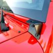 Picture of Jeep JK Light Bar Windshield Bracket 07-15 Wrangler JK Gloss Black DV8 Offroad