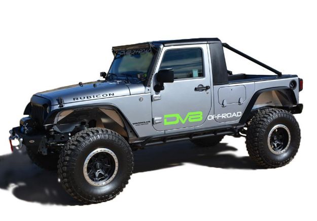 Picture of Jeep JK Truck Conversion 07-18 Wrangler JK Black DV8 Offroad