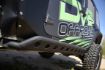 Picture of Jeep JK Rock Guard/Sliders Plated w/Holes 07-18 Wrangler JK 4 Door Steel DV8 Offroad