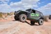 Picture of Jeep JK Rock Guard/Sliders Plated w/Holes 07-18 Wrangler JK 4 Door Steel DV8 Offroad