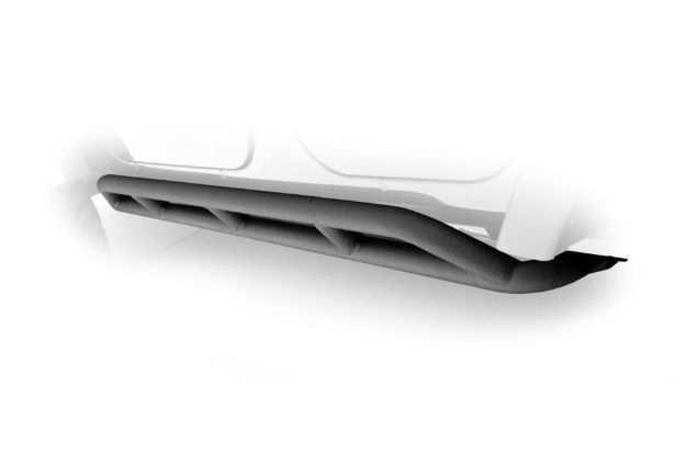Picture of Jeep JK Rock Guard/Sliders Black 07-18 Wrangler JK 4 Door Steel DV8 Offroad